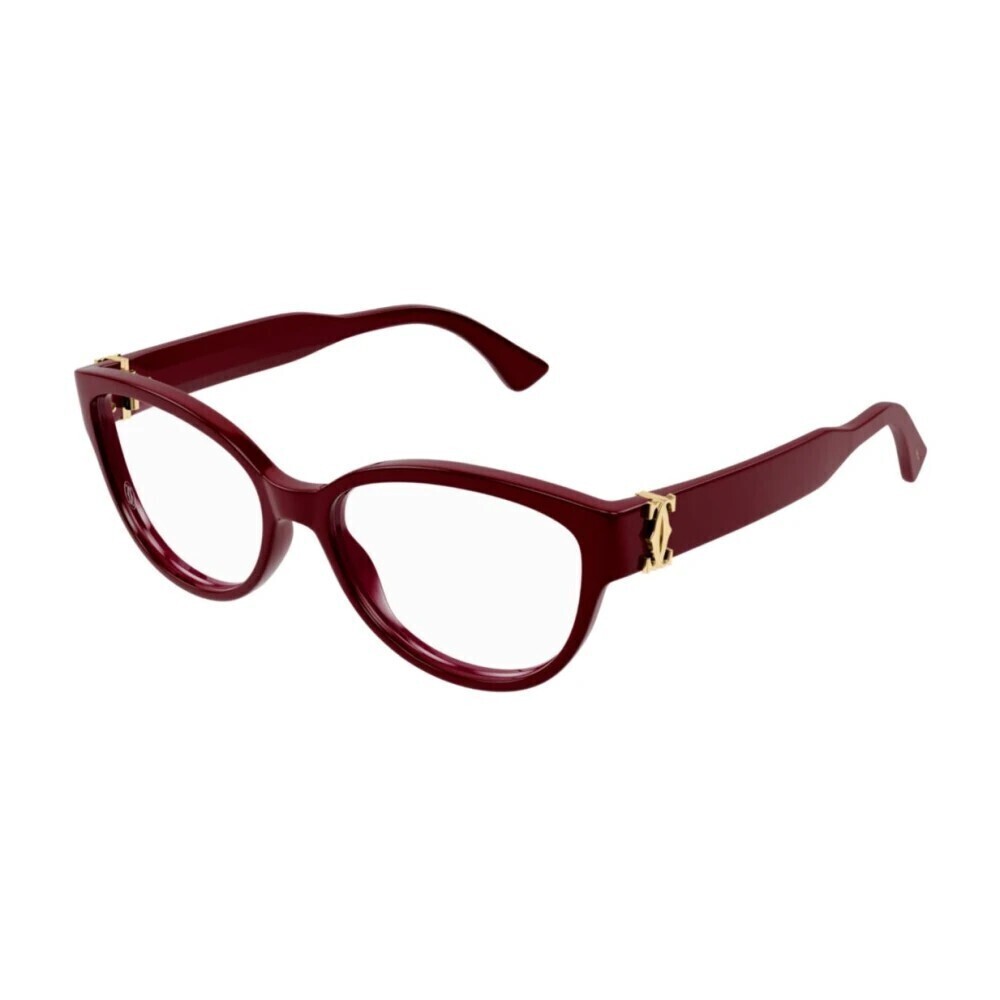 Cartier CT0450o-004 Eyeglasses Red Acetate